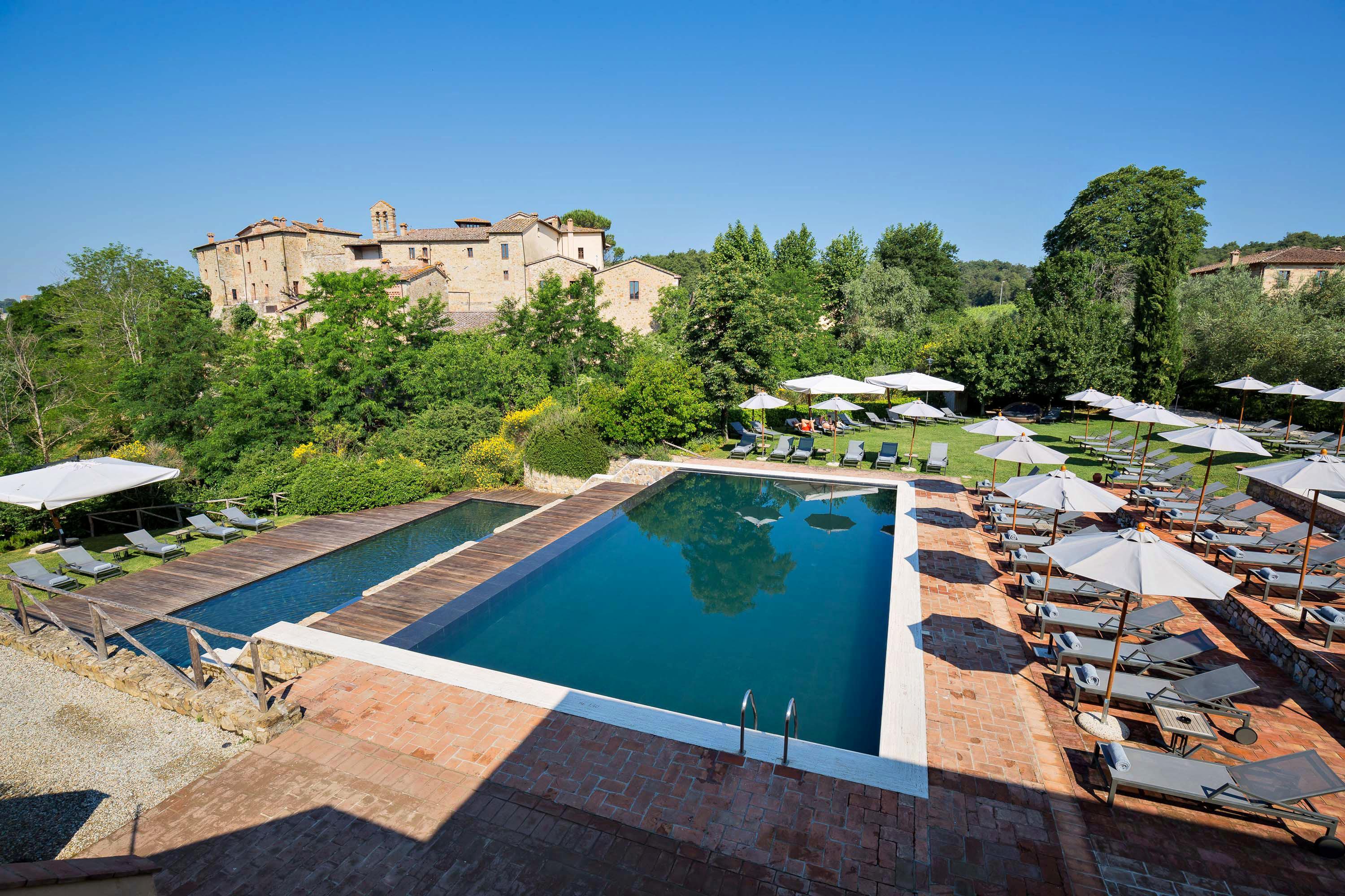 Castel Monastero - The Leading Hotels Of The World Castelnuovo Berardenga Exterior photo