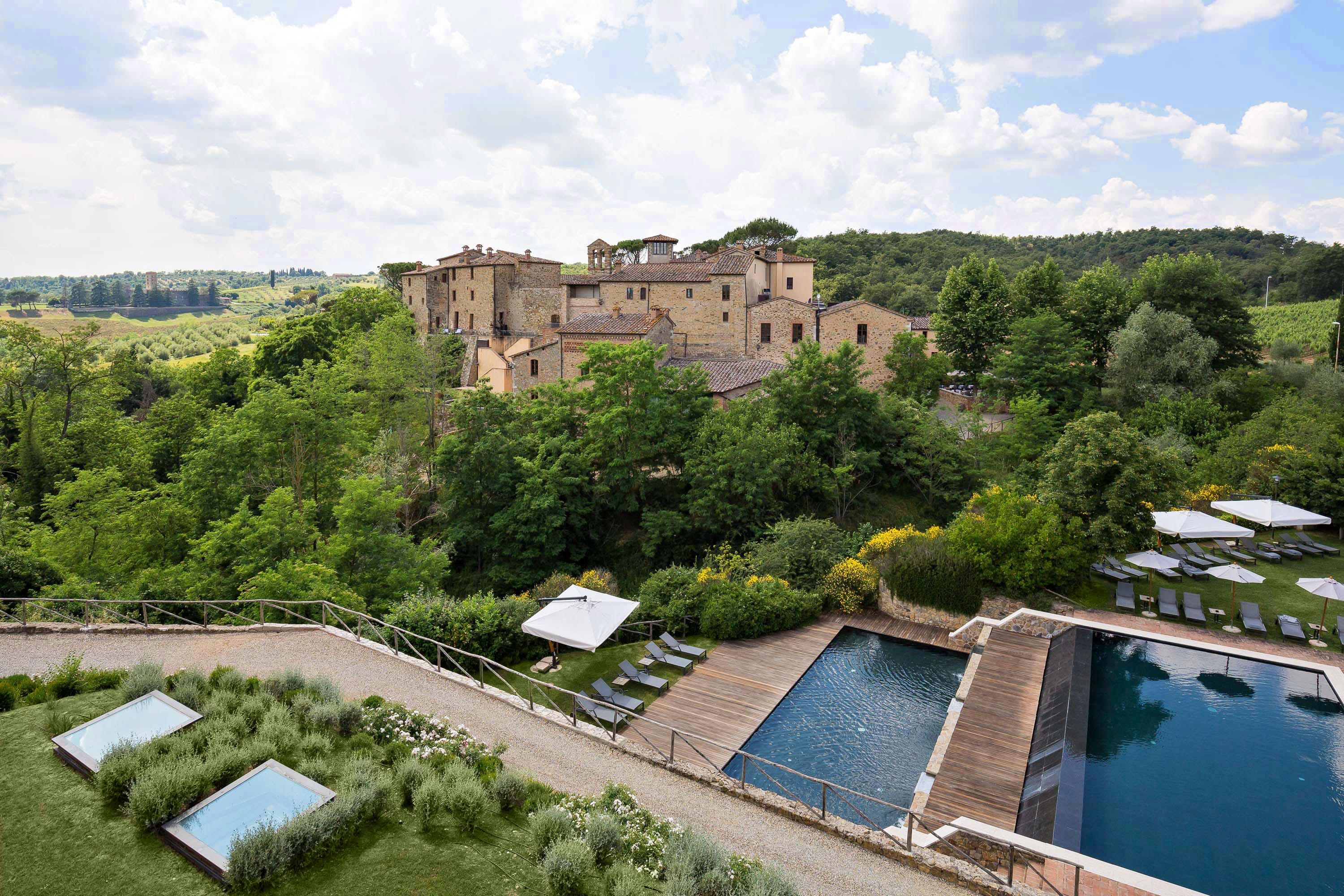 Castel Monastero - The Leading Hotels Of The World Castelnuovo Berardenga Exterior photo